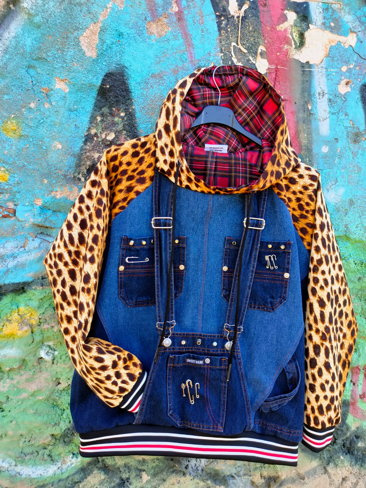 Felpa Unisex a Salopette Animalier