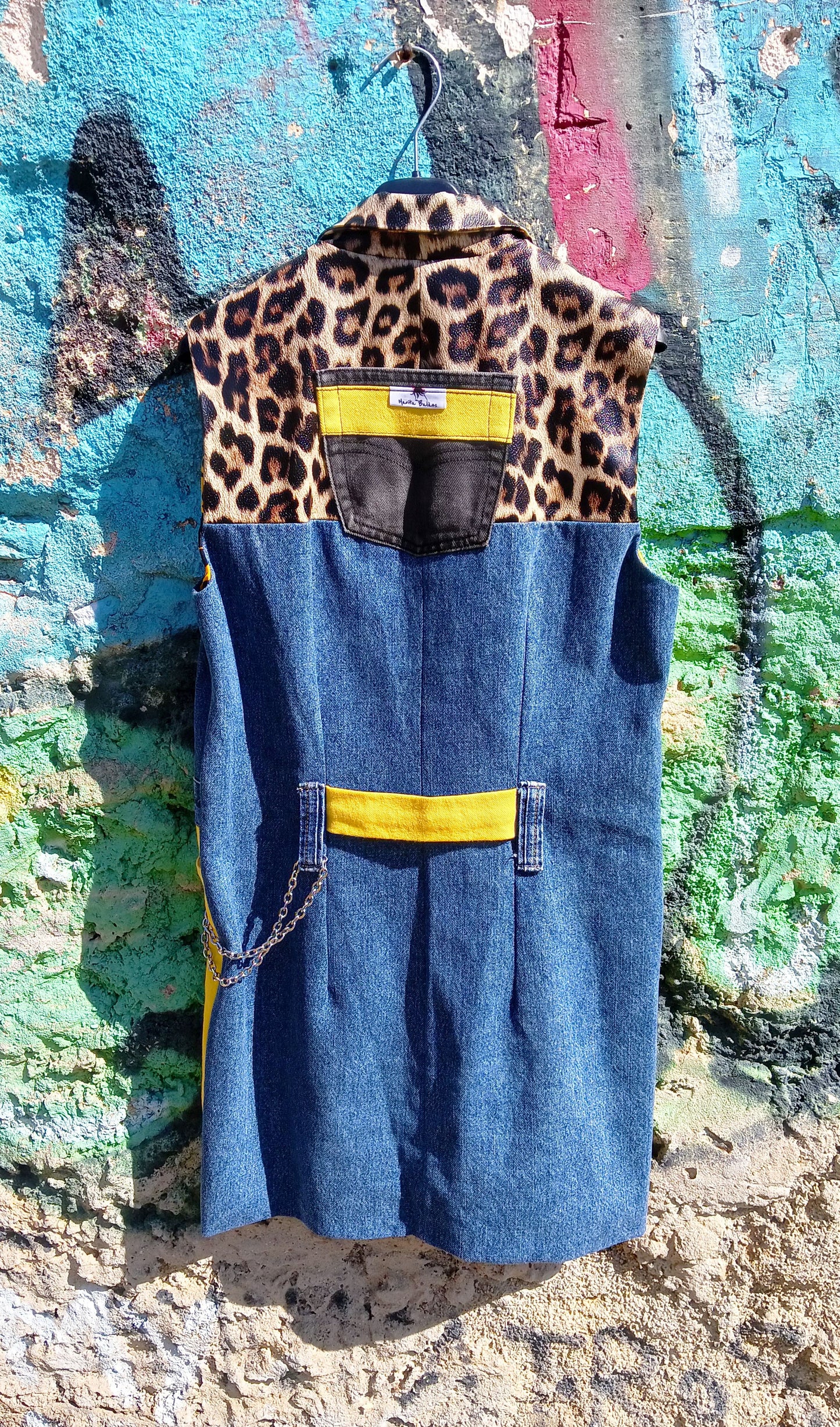 Vestito a Gilet Patch