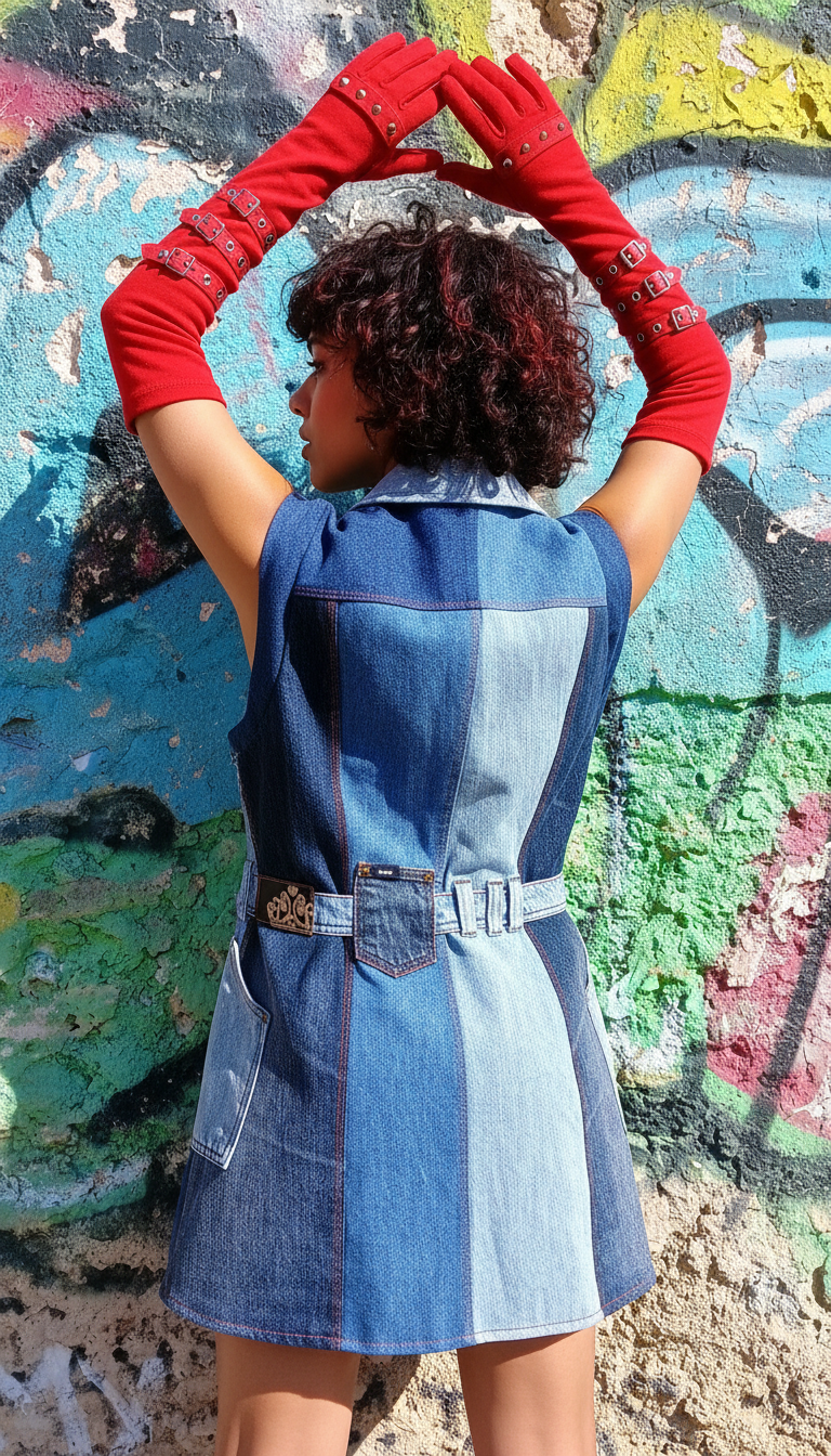 Vestito a biker