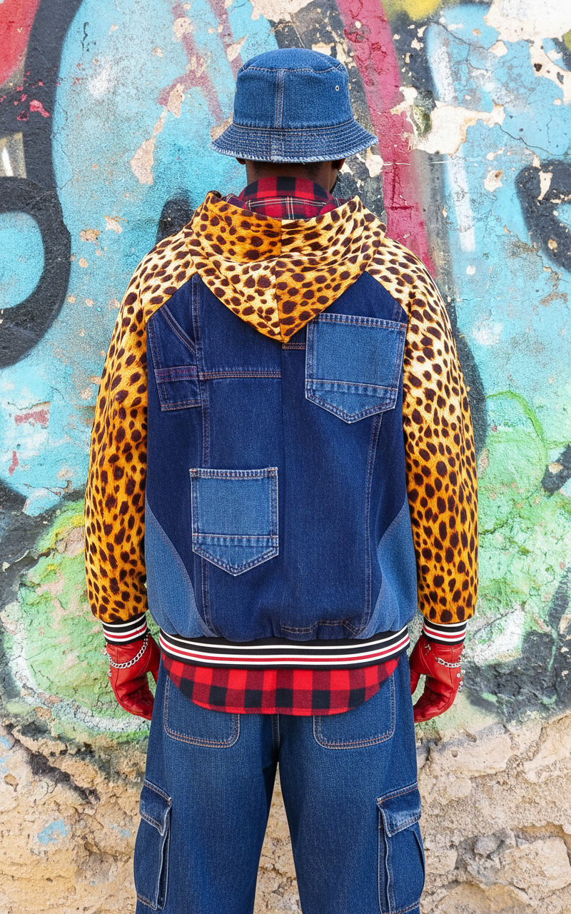 Felpa Unisex a Salopette Animalier