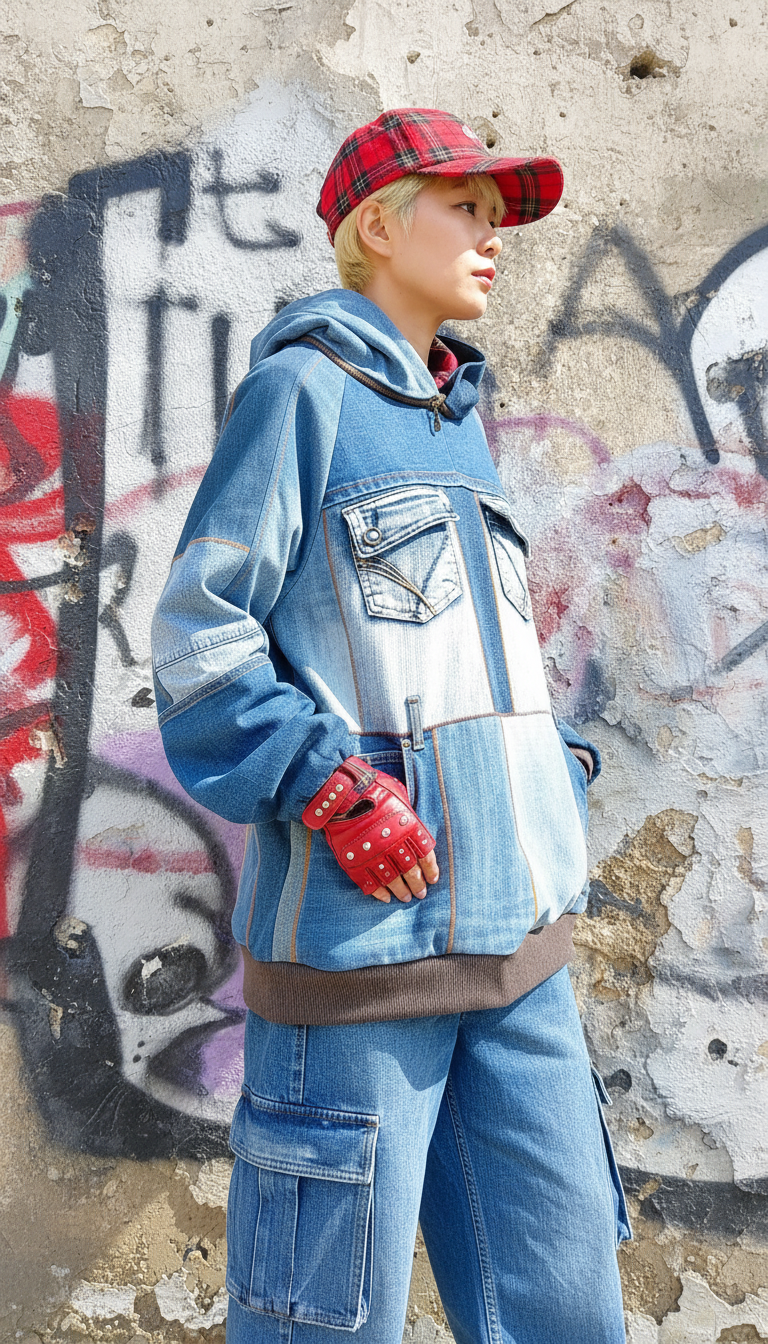 Felpa cappuccio staccabile unisex