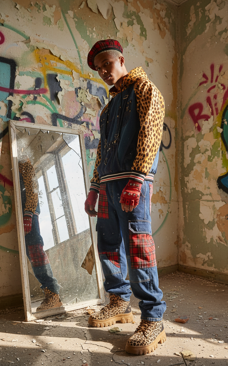 Felpa Unisex a Salopette Animalier