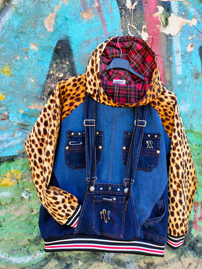 Felpa Unisex a Salopette Animalier