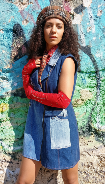 Vestito a biker