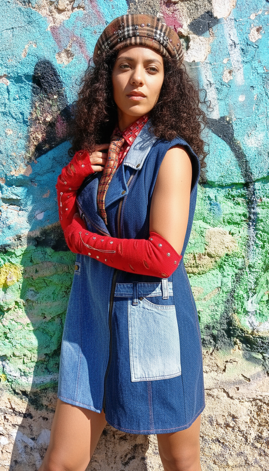 Vestito a biker