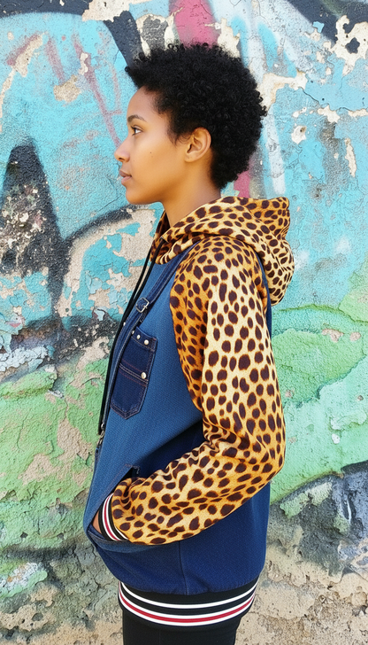 Felpa Unisex a Salopette Animalier