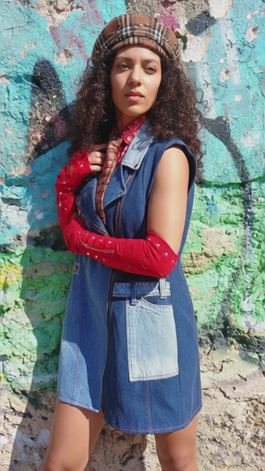Vestito a biker